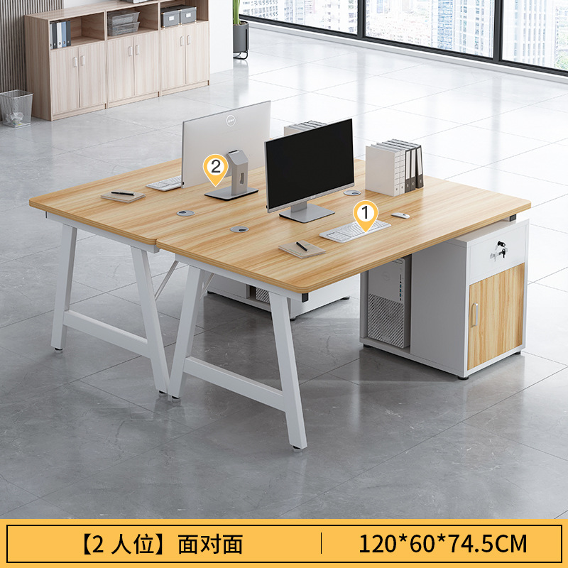 Doble asiento ecológico nuevo nogal ligero 120 cara a cara