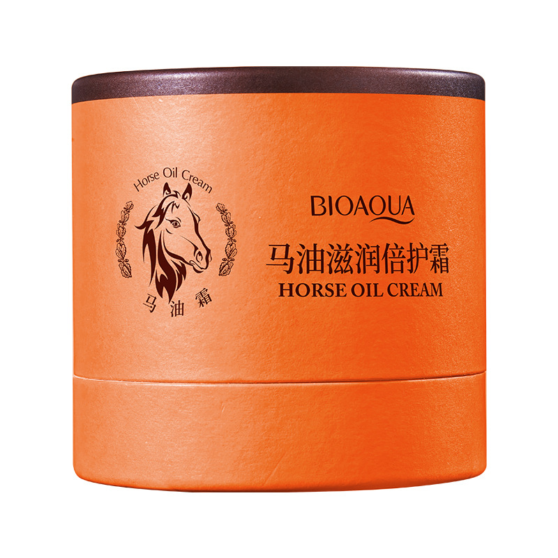 Boquanya caballo Aceite hidratante crema hidratante rejuvenecimiento de la piel refrescante no pegajoso cuerpo mano y pie cuidado crema al por mayor image 6