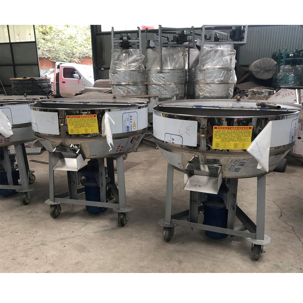 批发 立式不锈钢平口搅拌机 150公斤陶瓷粉搅拌机 酒糟饲料混合机