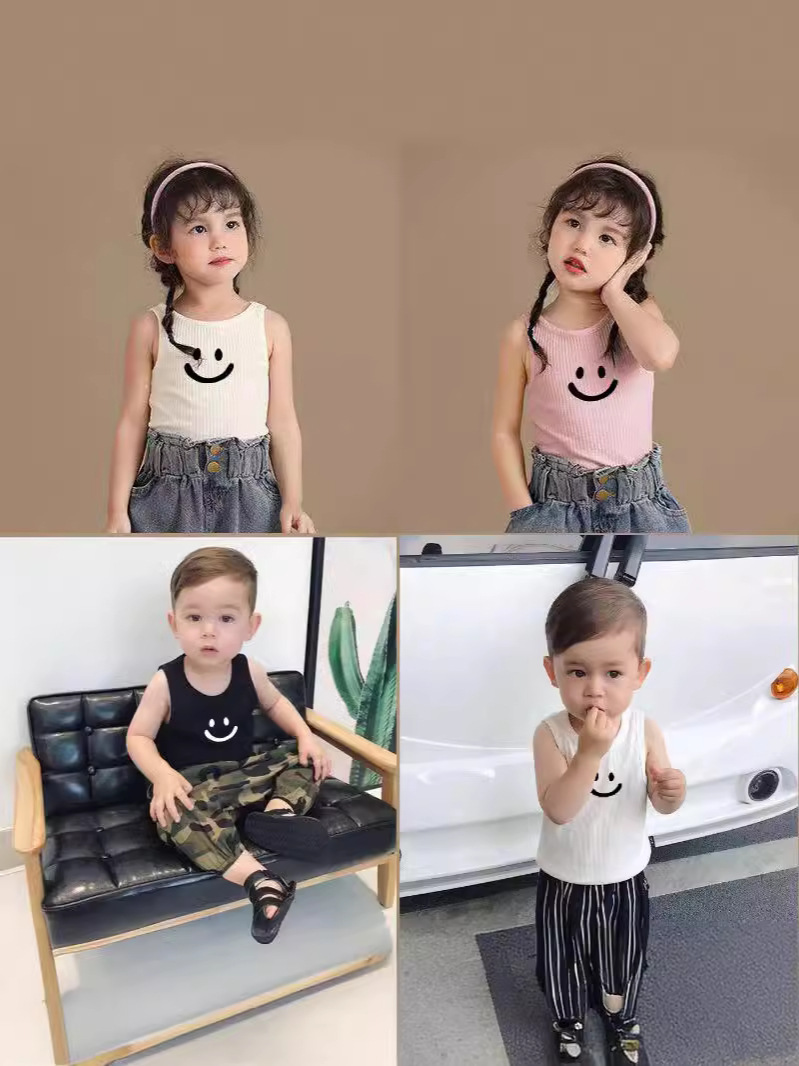 Nuevo chaleco de niños chaleco de hielo de techo elástico para niñas chaleco transpirable para bebés clase A ropa de verano