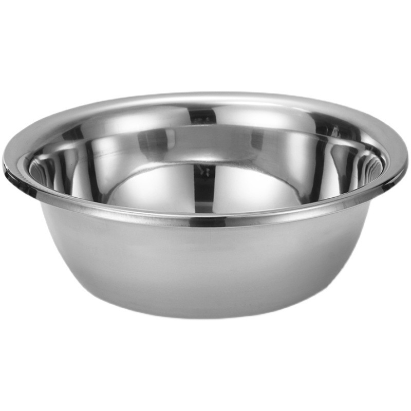 maceta de acero inoxidable gruesa y profunda, cocina doméstica y lavabo de verduras, maceta de cocina de acero inoxidable multifuncional comercial