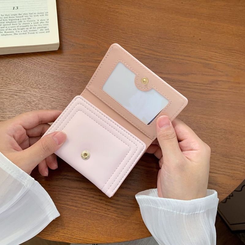 かわいい風リボン小 70% off レディース財布 ins 70% off 多機能大容量軽量コンパクト小銭入れ|undefined