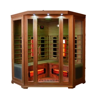 High-end Household Portable Wooden Sauna Red Far Away Sauna Sweat Sauna Room