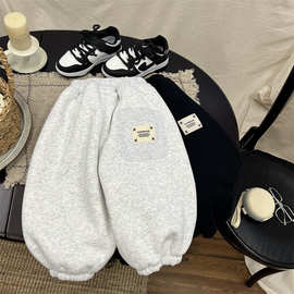 加厚保暖~冬季宝宝羊驼加绒裤儿童休闲外出大pp裤男童卫裤冬装