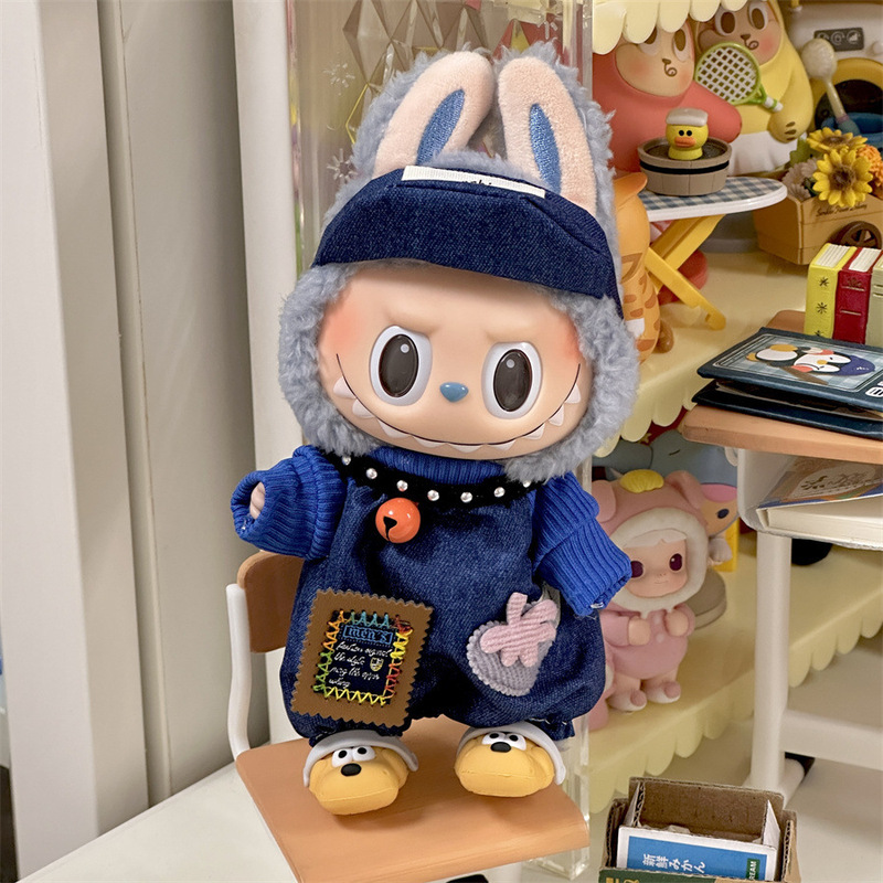 ラブブ ペンダントドール 着せ替えベビー服セット 17cm ラブブ 一世代と二世代の着せ替えベビー服|undefined