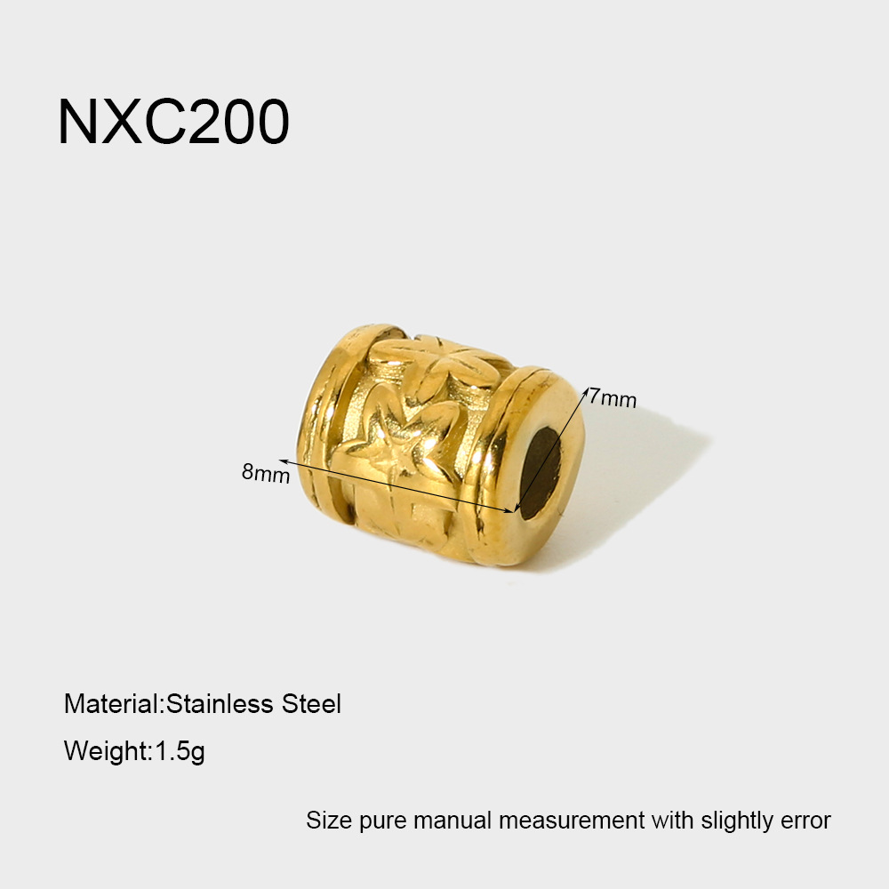 2g Weight 0.03µm-0.05µm Gold Plating Thickness PVD Coated Gold Plating Process Pendant, Beads Jewelry Making Type 18K Real Gold Plated Plating Material 1 Piece Quantity 304 Stainless Steel Material Geometric, Star Pattern Cute, Simple Style Style Plating Craft 1 Piece 304 Stainless Steel Geometric Star Polished Pendant Beads DIY Ornament Accessories 6