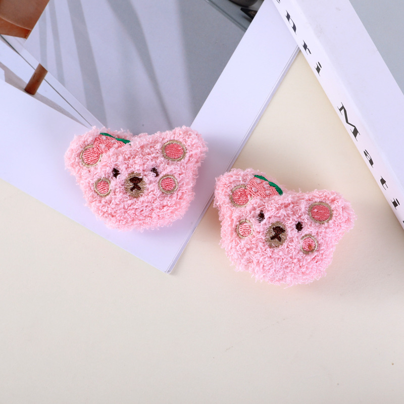 漫画ぬいぐるみブローチかわいいイチゴクマバッグ靴下ピン装飾リストバンド人形アクセサリー|undefined