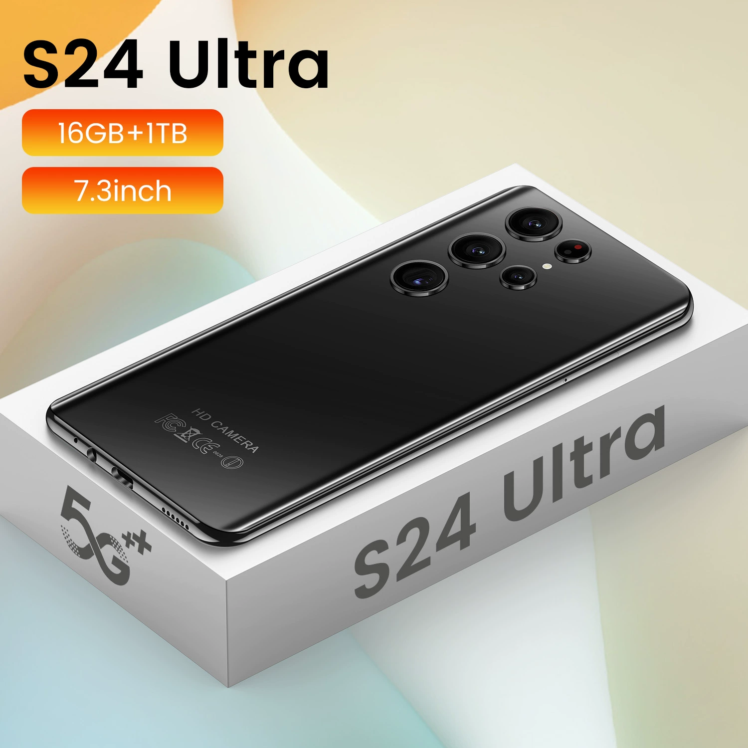Мобильный телефон S24 Ultra 7.3" большой экран (1+16) — модель с большой памятью, бестселлер