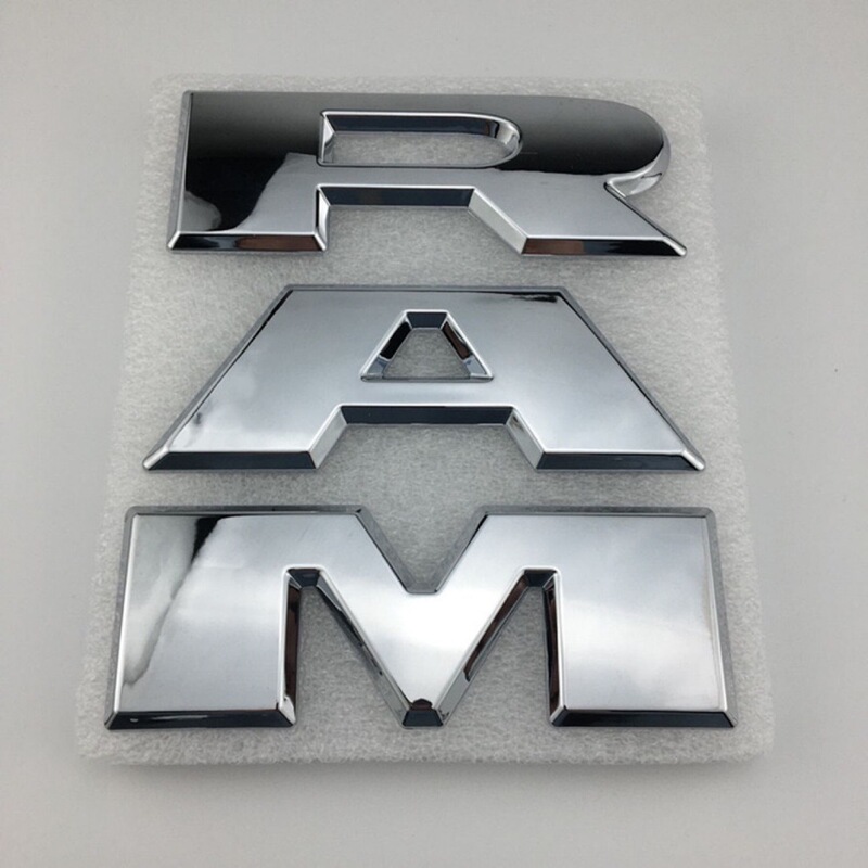 新款RAM中网标适用道奇RAM 1500中网车标公羊皮卡贴标ABS车身|undefined