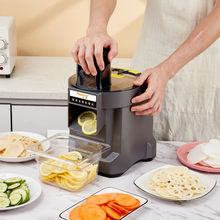 小型电动切菜机切丁机商用萝卜丁家用切菜神器全自动电动机器专用