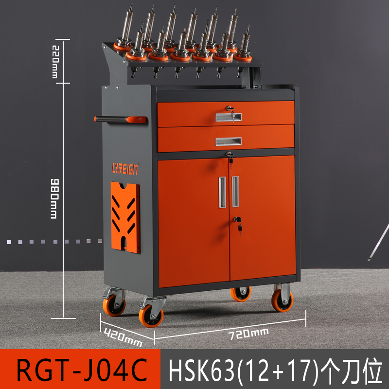 Rege cnc mecanizado CNC herramienta de gestión de coche BT30BT40BT50HSK soporte de portaherramientas armario de coche de herramientas