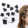 Grip Mini black Hindbrain Autumn and winter new pattern Forehead Card issuance Hair clips high-grade Head Artifact