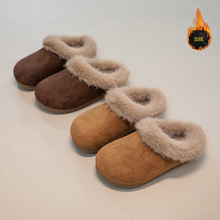 �͹�ë�q��װ��^ëë��ЬŮͯһ�_�żӽq��ů�ﶬ2025�¿�����Ь