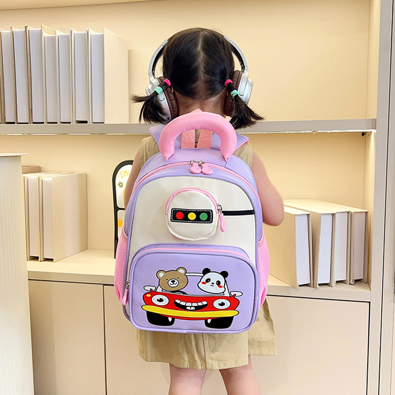 Bolsos lindos para niñas de dibujos animados preescolares para bebés, bolsas escolares para niños de 3 años y 5 años, nueva mochila transpirable