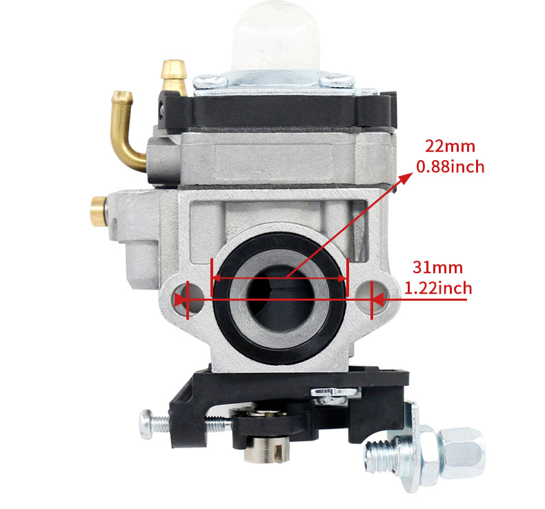 TL23 TL26 TU26 carburetor is suitable for 34 36F carburetor WYJ 138 WYK 186