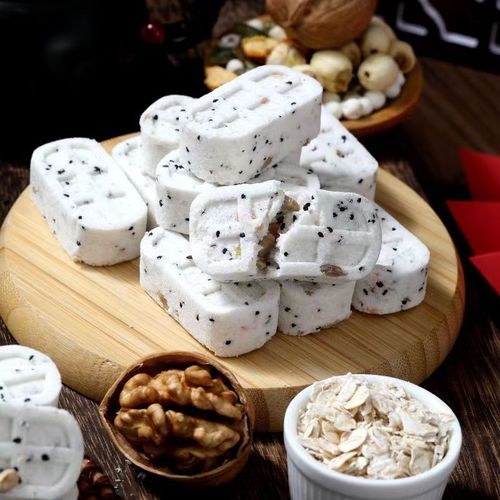 Sihuameng-Xylitol Nuts Poria Bazhen Cake Gorgon Yam Barley Meal Replacement Coarse Grains 200g/bag