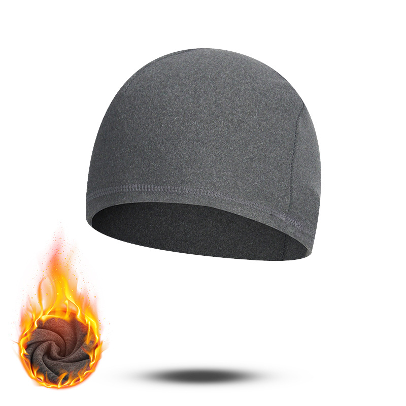 Sombrero de ciclismo de cotton, sombrero de invierno y otoño, sombrero de calentamiento, sombrero de esquí de motocicleta al aire libre, sombrero de forro a prueba de viento, sombrero de frío