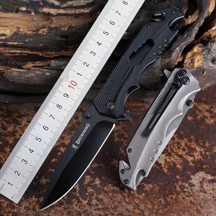 SOURCE Factory in stock wholesale stainless steel multi-functional outdoor camping knife fruit knife portable tool folding knife
