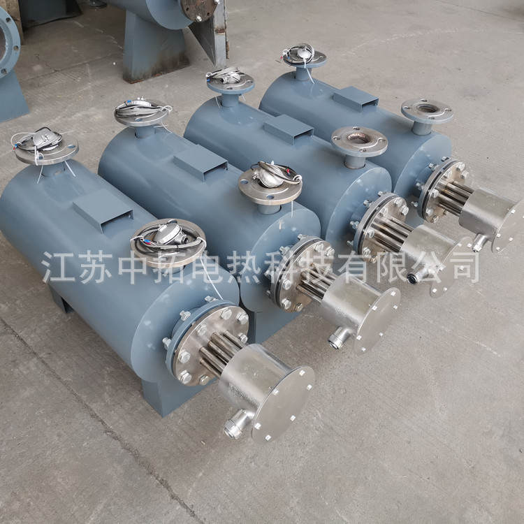 厂家供应熔喷布加热器 恒温管道式空气电加热器 管道加热器可定制