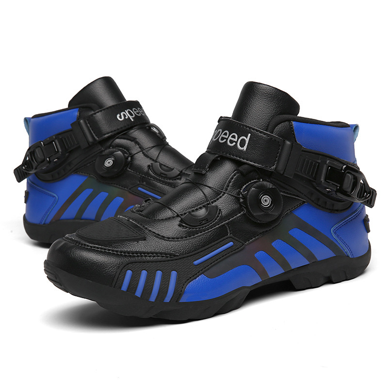 Cross-border Motorcycle Shoes Men's and Women's Four Seasons Off-road Motorcycle Boots Racing Boots Winter Motorcycle Travel Equipment Cycling Shoes