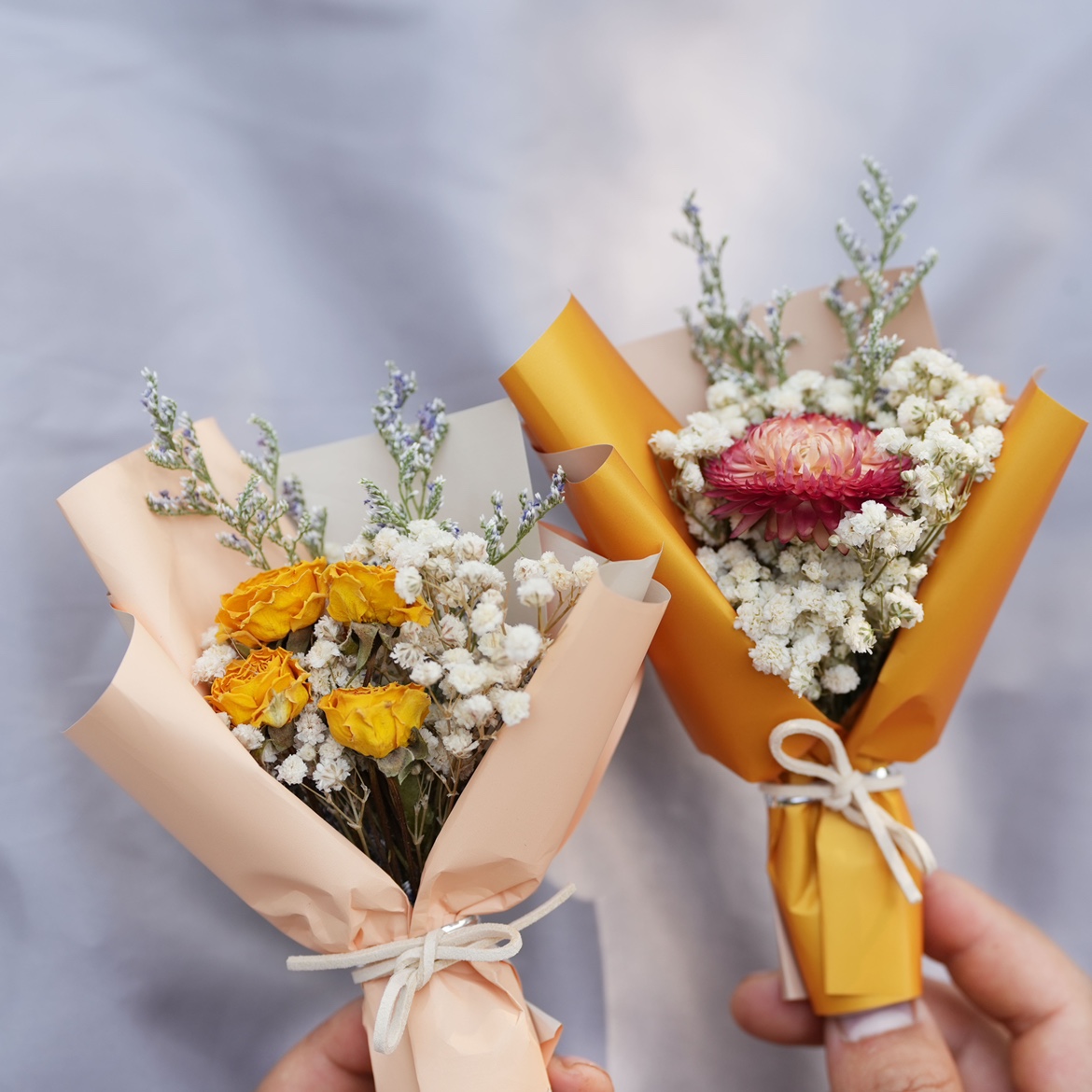 노란 장미 + 데이지