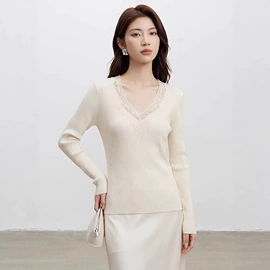 女式针织衫;毛衣;时尚休闲套装