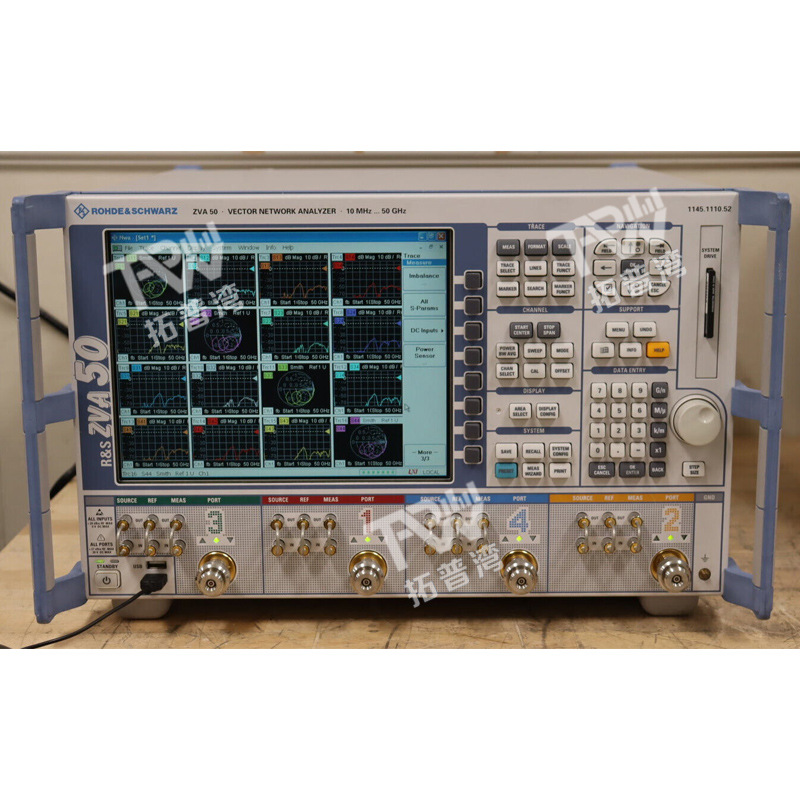 罗德与施瓦茨 4 端口 10MHz 至 50GHz ZVA50 矢量网络分析仪