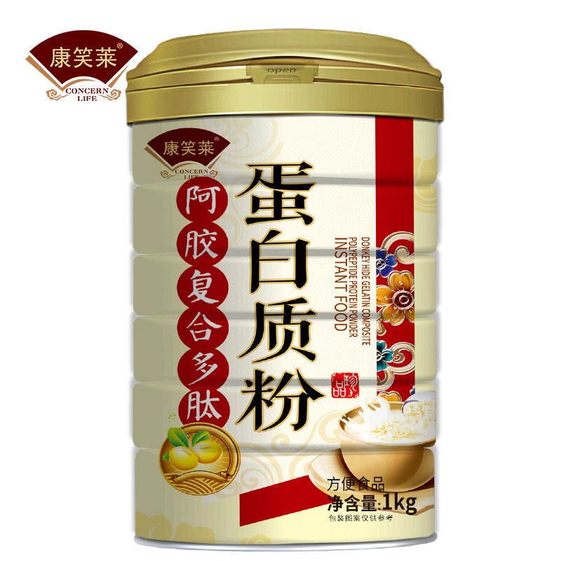 1000 kekangxiao lai gelatin polypeptide protein powder calcium iron zinc vitamin immunoglobulin protein powder wholesale generation