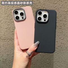 シンプルな無地、17ProMax、Apple 16、iPhone15、磁気吸着、マット仕上げ、14、耐衝撃、13、ハードケースに適しています。