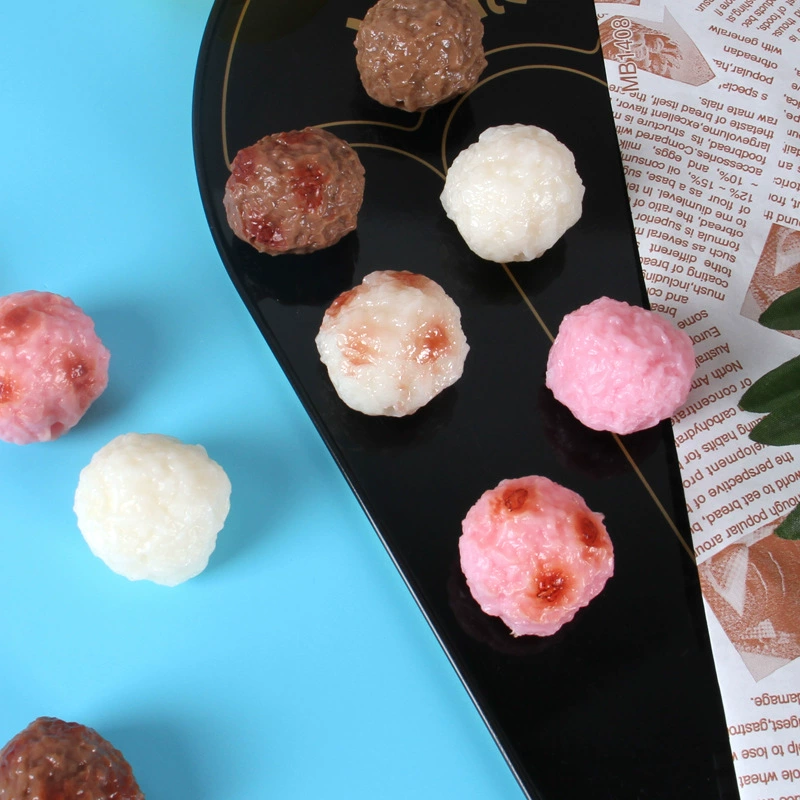 Имитация еды из ПВХ: фрикадельки, грибные шарики, рыбные шарики, магниты на холодильник, игрушки-имитации еды для творчества, шарики для хот-пота, ингредиенты и реквизит