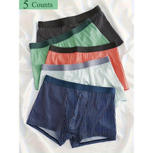 V 75139 Striped cotton men's boxers �l�y�L�q��ƽ�ǃ�ѝ