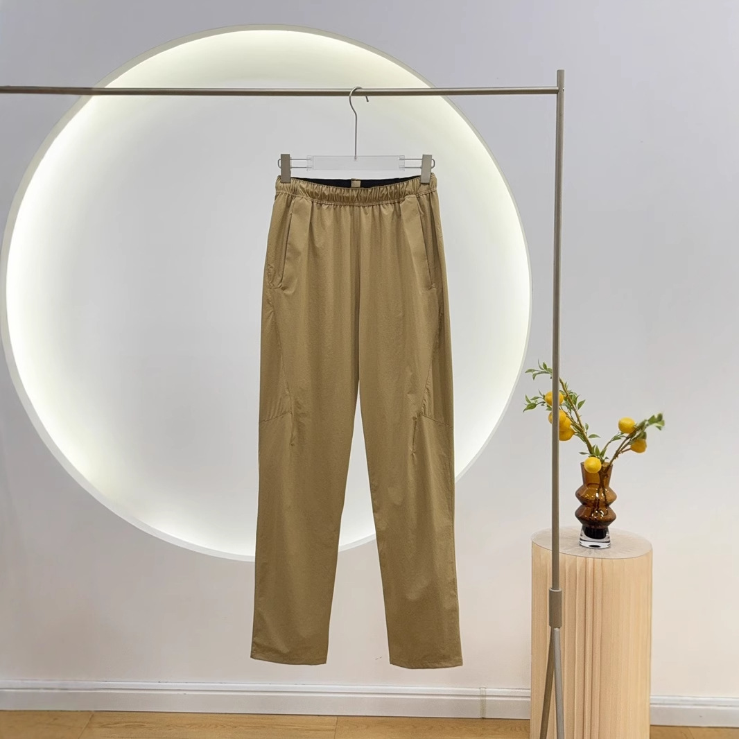 Same Style as Dijia~Summer Outdoor Hiking and Mountaineering Breathable, Cool, Quick-Drying, Thin, Tight-Waisted Sports Casual Pants for Men