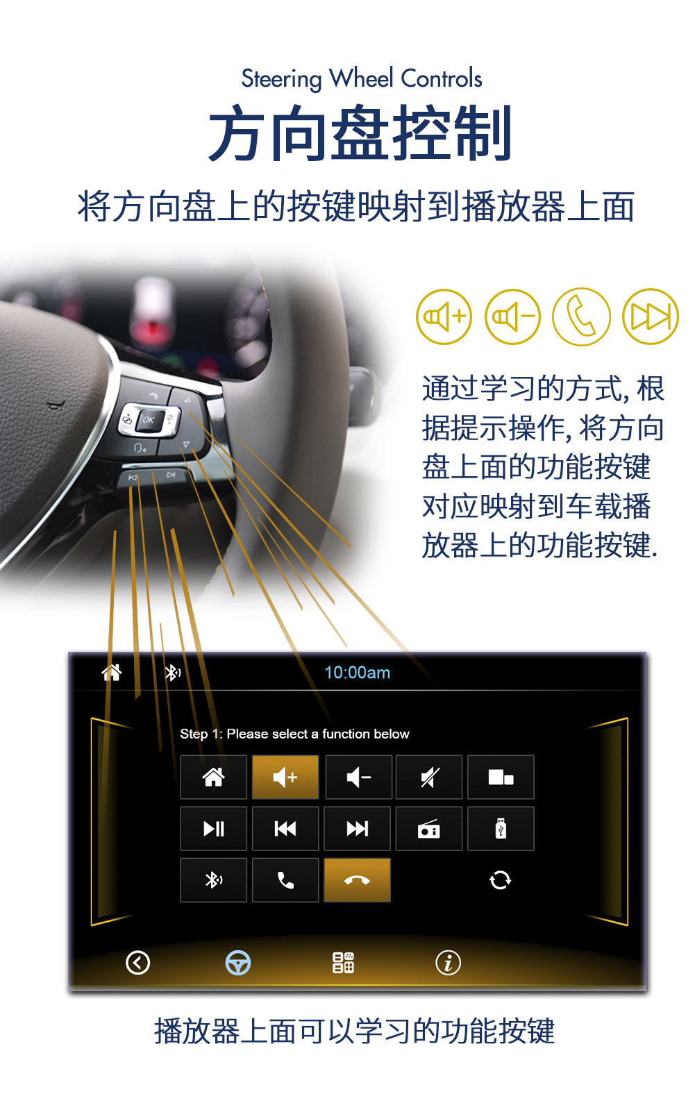 T100W 7inch Car Mp5 Player Single Spindle Wireless Carplay Manual Retractable Screen Car Bluetooth Radio