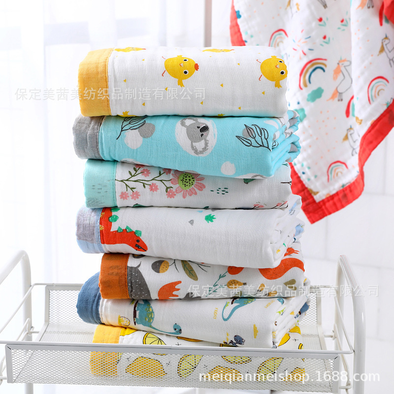 Pleated bubble gauze bath towel cotton high density newborn baby baby quilt towel 110*110cm Pleated bubble gauze bath towel cotton high density newborn baby baby quilt towel 110*110cm