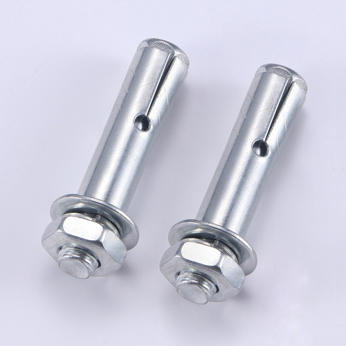 Manufacturer wholesales new hexagonal head expansion screws, precision standard pull-explosion non-standard explosive iron galvanized expansion bolts