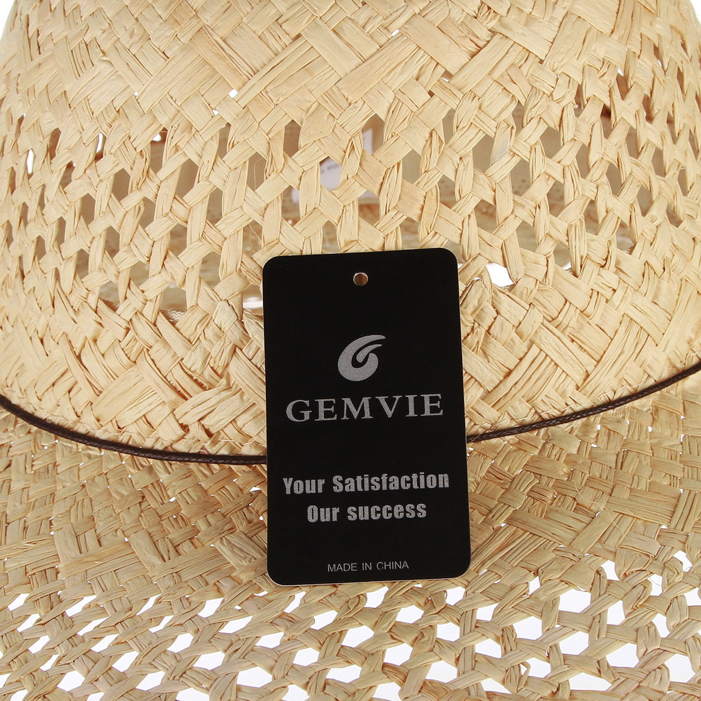 Women's Large Brim Straw Beach Hat For Sun Protection And Summer_voghion.com