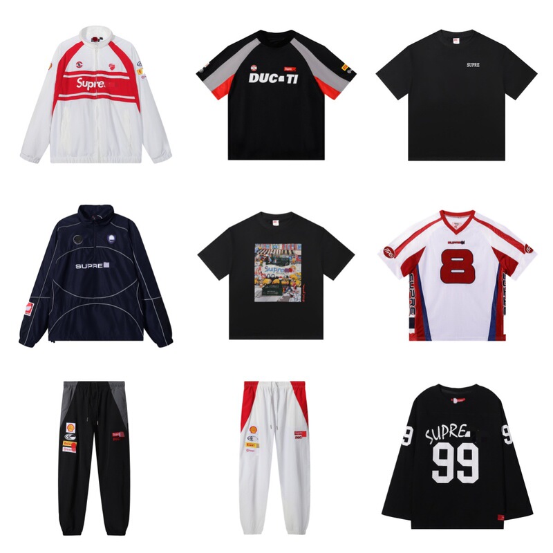 American-Style Cross-Border Trendy Brand Kanye Yeezy Collaboration Printed Pullover Letter Sweatshirt Pants Summer Short-Sleeve T-Shirt Set American-Style Cross-Border Trendy Brand Kanye Yeezy Collaboration Printed Pullover Letter Sweatshirt Pants Summer Short-Sleeve T-Shirt Set