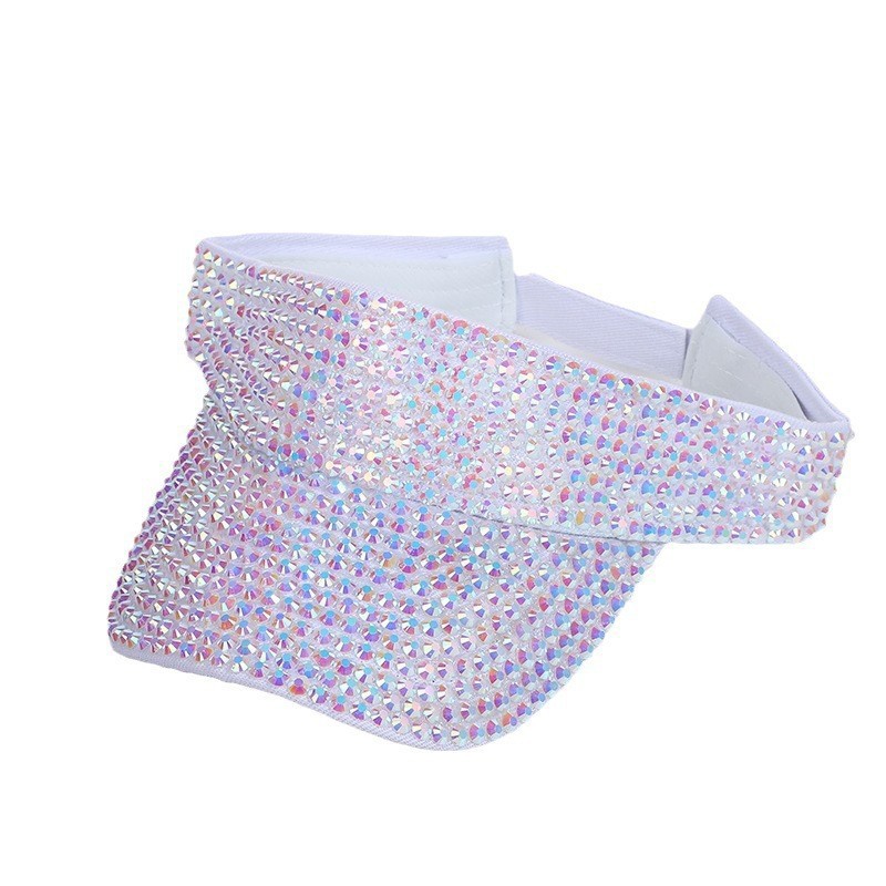 Amazon transfronterizo vacío sombrero de verano sombrero de diamante caliente tendencia hip-hop