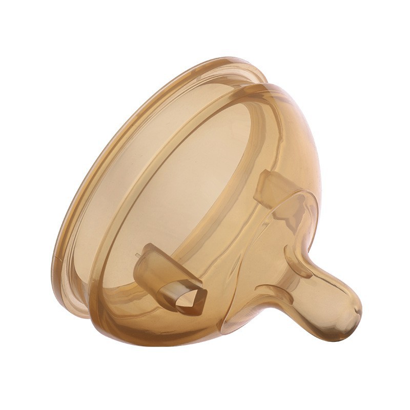 Fábrica directa adaptada para el mismo tipo de tetina accesorios de botella de destete de bebé de amplio calibre de tetina de silicona simulada