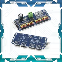 16 низкий PWM сервомотор Driven Driven Робот Контроллер IIC интерфейс драйвер модуля PCA9685