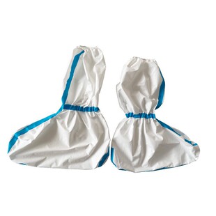 Factory direct disposable shoe cover isolation protection thickened foot protection coated non-woven boots socks