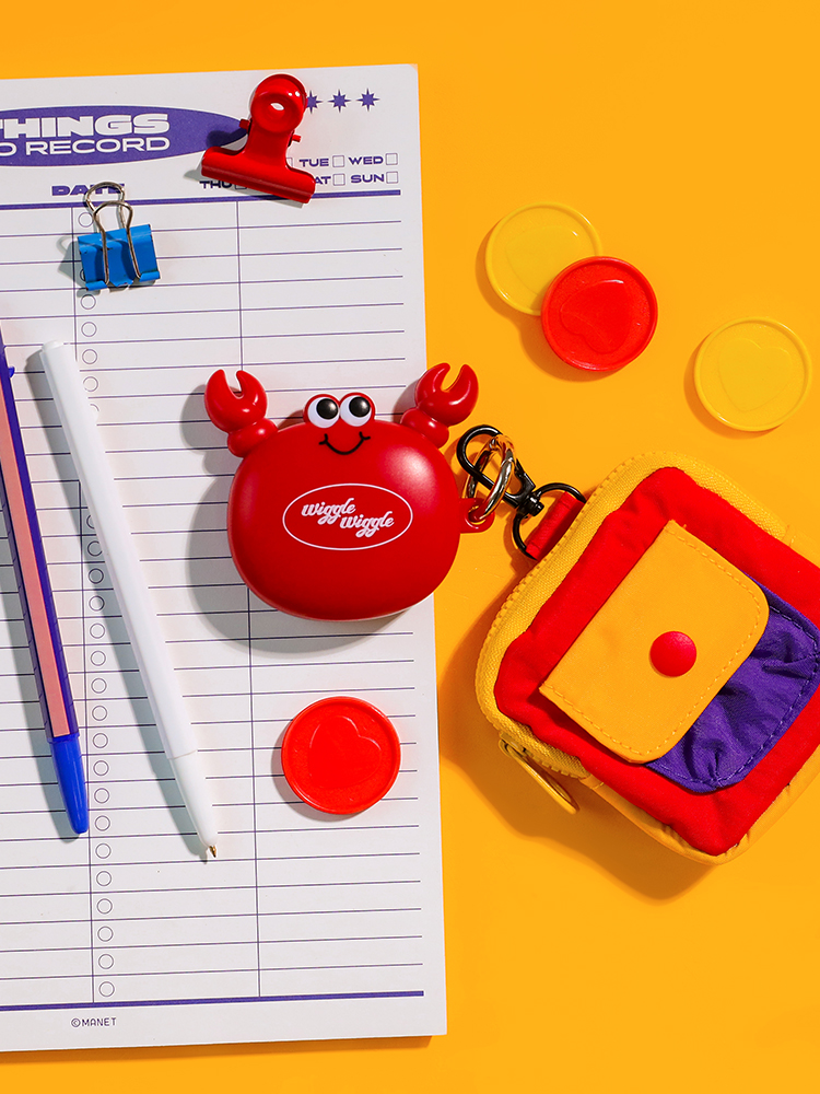 wiggle wiggle尺子卷尺设计师办公迷你软尺量三围开学便携皮尺