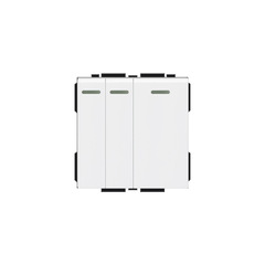 International Electrotechnical Commission 52*52/110 module functional key socket accessory one-way single-control doorbell switch free combination