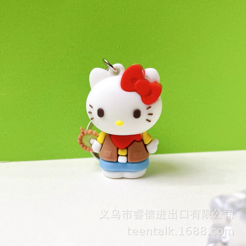 Hello kitty, карикатурный креатив ключодержа, подвеска, кот, подарок на день рождения