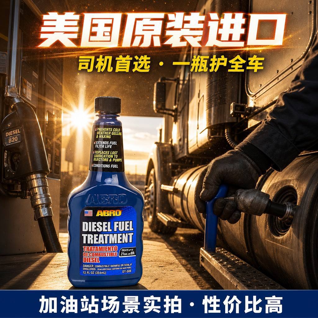 American ABRO diesel additive anti-gelling and anti-wax injector protector for China 6 standard trucks diesel fuel treatment agent