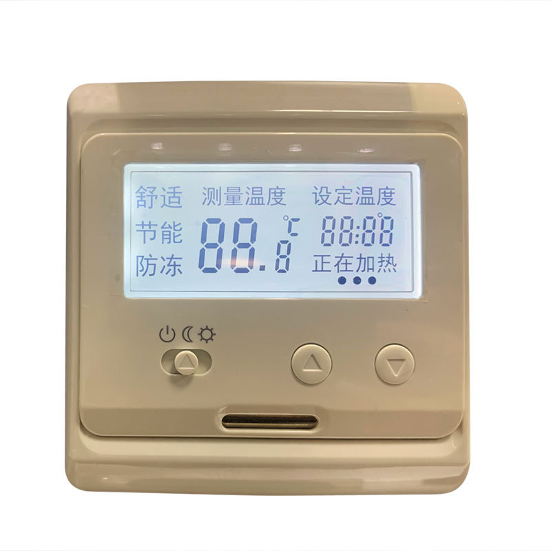 Foreign Trade Water Heating and Electric Heating Temperature Controller Switch Panel Thermostat External Temperature Control