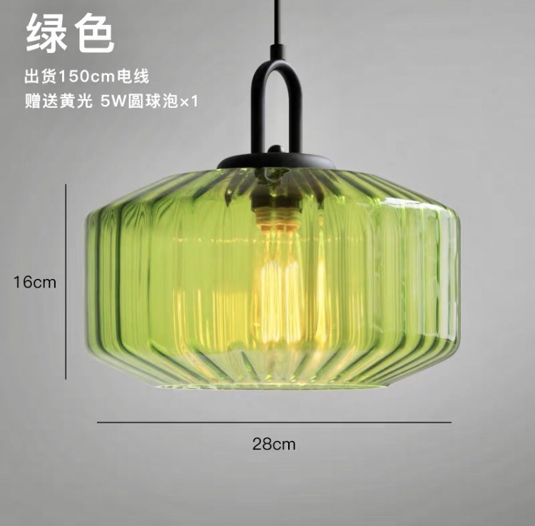 设计师包厢装饰法式卧室床头样板房餐厅创意圆形酒吧玻璃吊灯|undefined