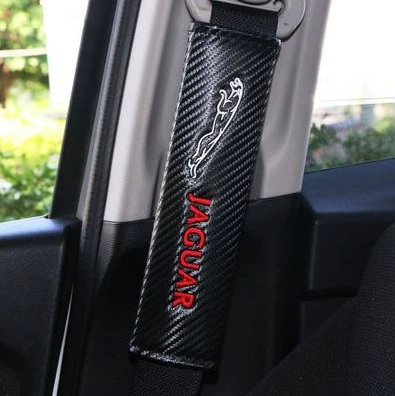 sheath, Seat belt shoulder pad - jaguar-carbon-fiber-pair-246cm