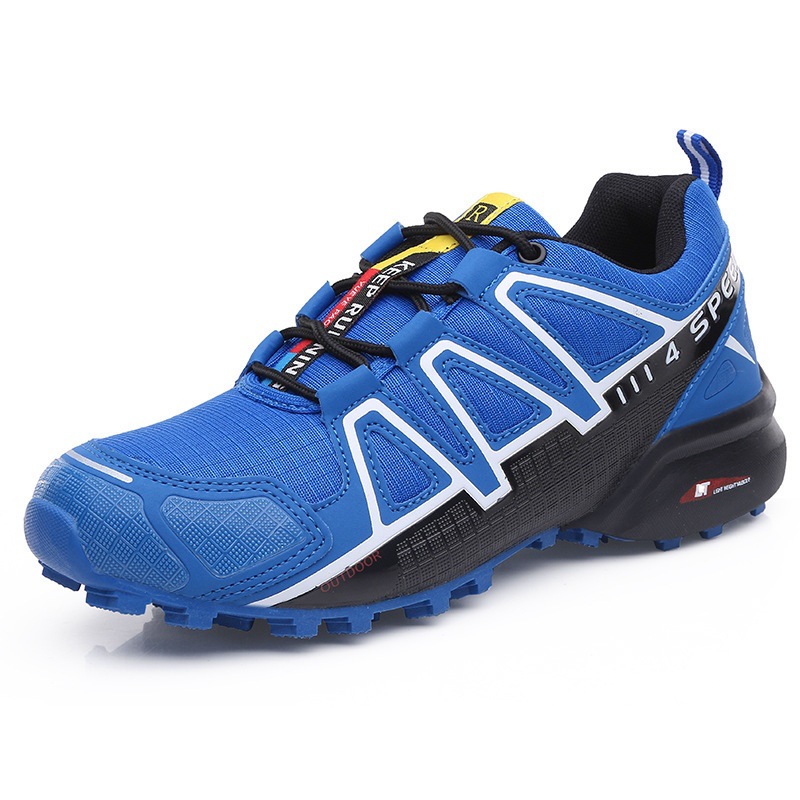 Large men's Outdoor sports casual Breathable mesh anti-skid travel Cross country running shoes 9-1_voghion.com
