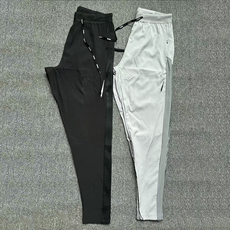 New Sports Track and Field Training Sports Long Spliced ​​Threaded Quick-Drying Pants Physical Examination Competition Clothing Quick-Drying Super Hot Outdoor